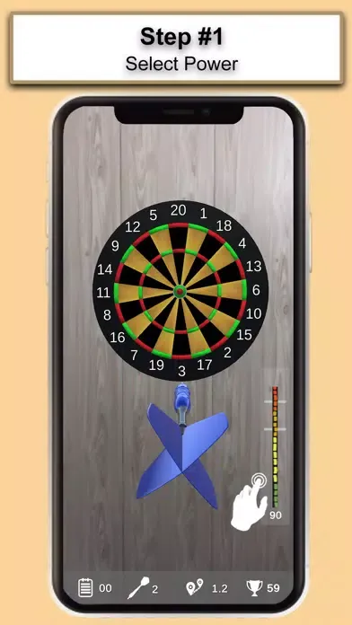 Zrzuty ekranu AR Darts 180