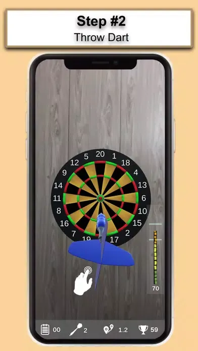 Zrzuty ekranu AR Darts 180