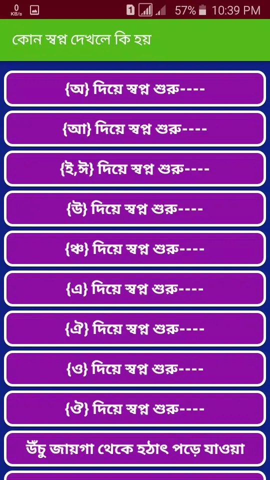 কোন স্বপ্ন দেখলে কি হয়~Sopno Screenshots