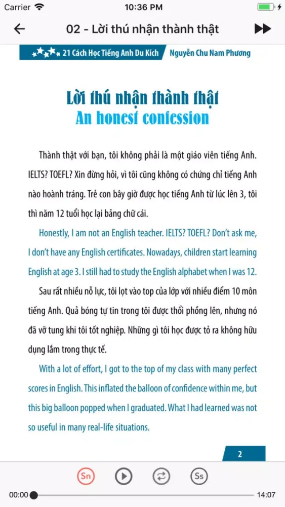 GEnglish - Cách Học Tiếng Anh Screenshots