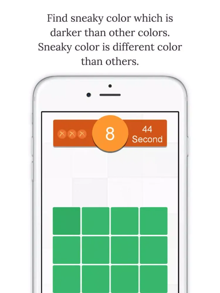 Melting Eye - Sneaky Square Colors, Sneaky Color Game, Different Color iPad  स्क्रीनशॉट
