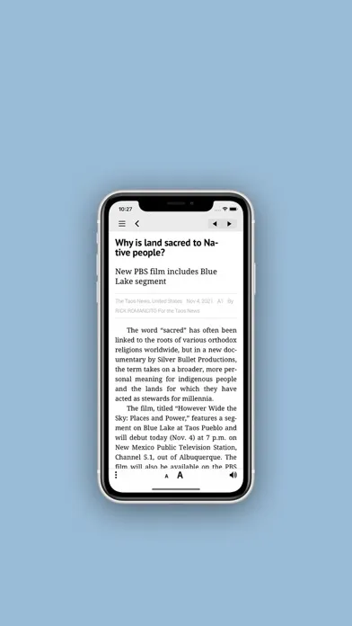 Taos News Screenshots