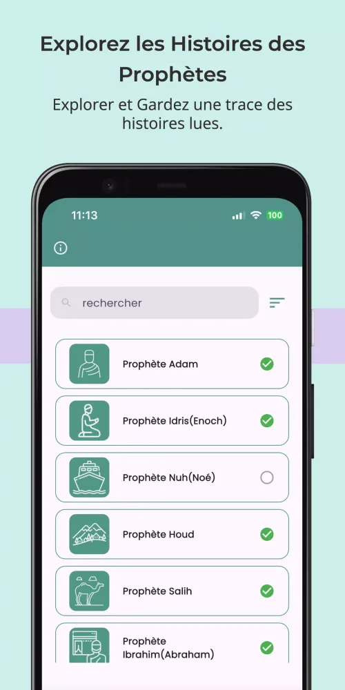 Screenshot di Histoires des Prophètes
