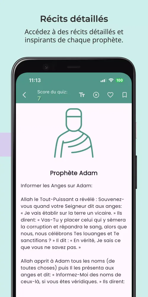 Screenshot di Histoires des Prophètes