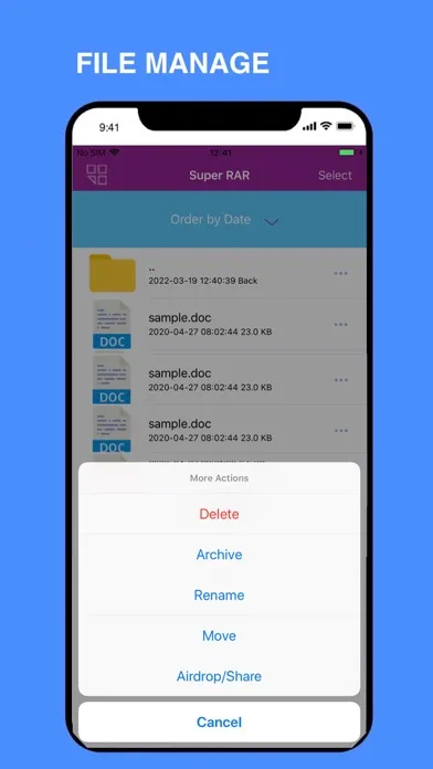 RAR File Fast Extractor Ekran Görüntüleri