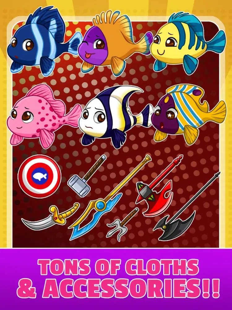 Create Your Own Nemo - Superhero Dress Up Dory Edition iPad 應用截圖