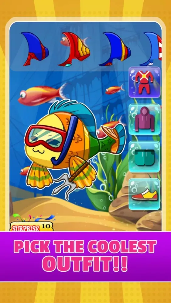 Create Your Own Nemo - Superhero Dress Up Dory Edition應用截圖