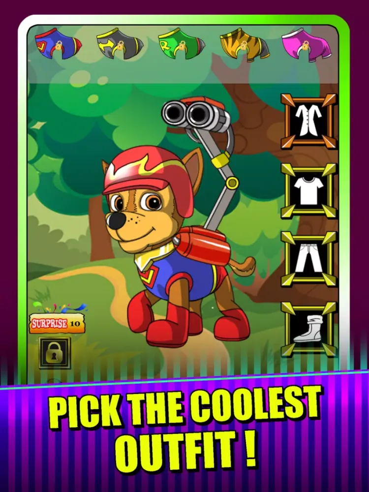 Superhero Ninja Pup - Ultimate Mutant Paw Patrol: Ninja Turtles Edition iPad  スクリーンショット