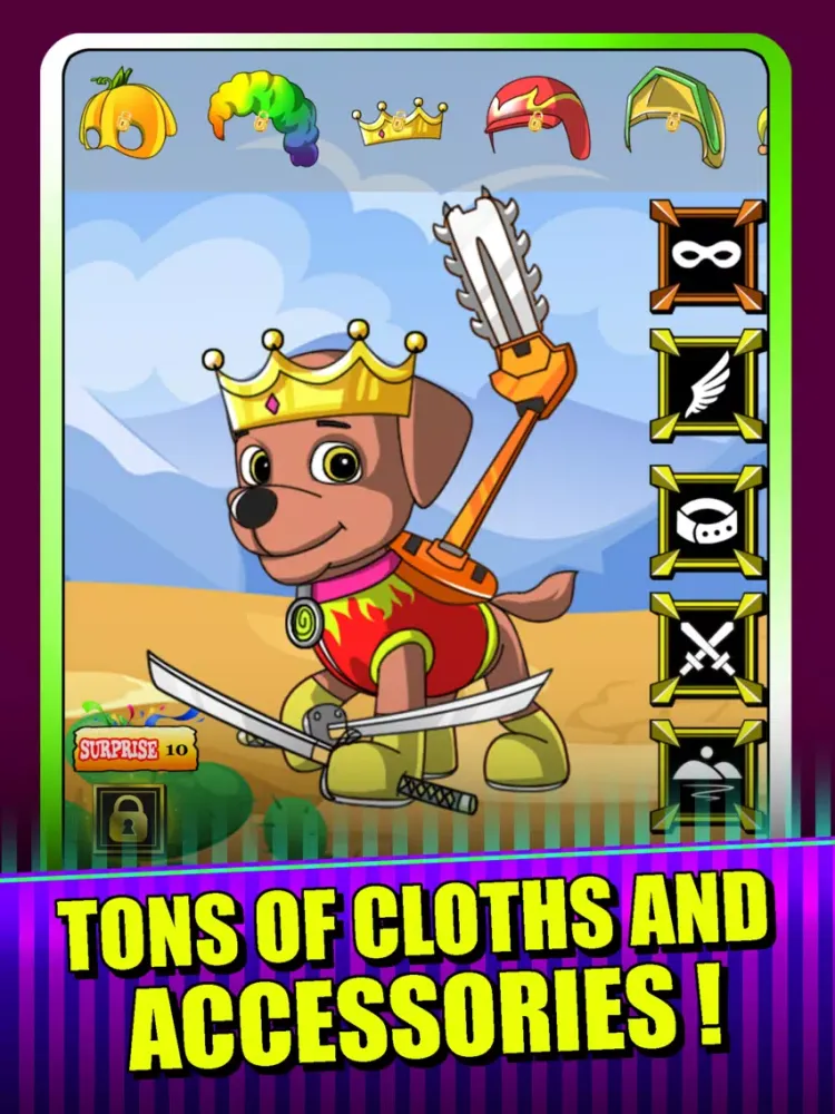 Superhero Ninja Pup - Ultimate Mutant Paw Patrol: Ninja Turtles Edition iPad  スクリーンショット