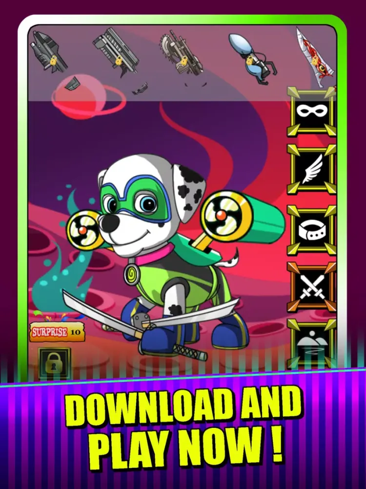 Superhero Ninja Pup - Ultimate Mutant Paw Patrol: Ninja Turtles Edition iPad  スクリーンショット