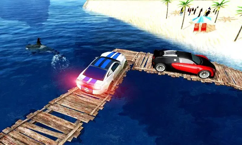 Скриншоты Beach Water Surfer Car Stunt