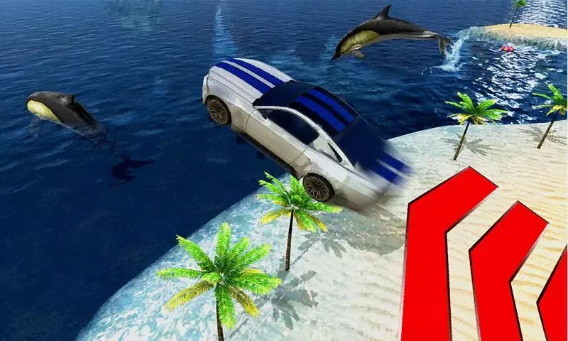 Скриншоты Beach Water Surfer Car Stunt