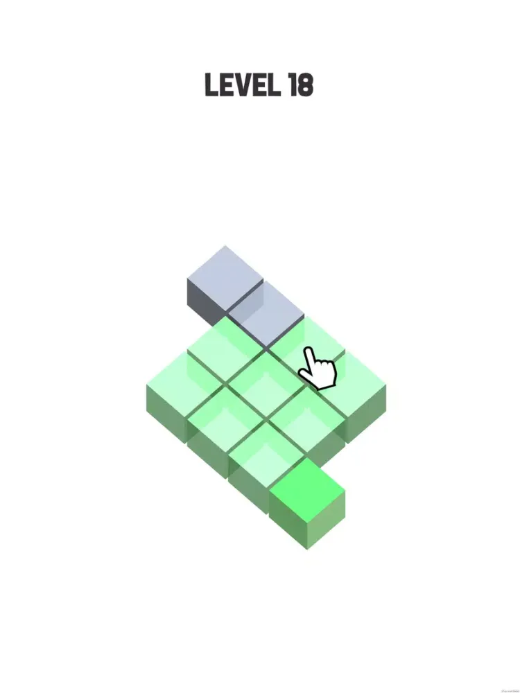 ภาพหน้าจอของ Line Pop 3D iPad 