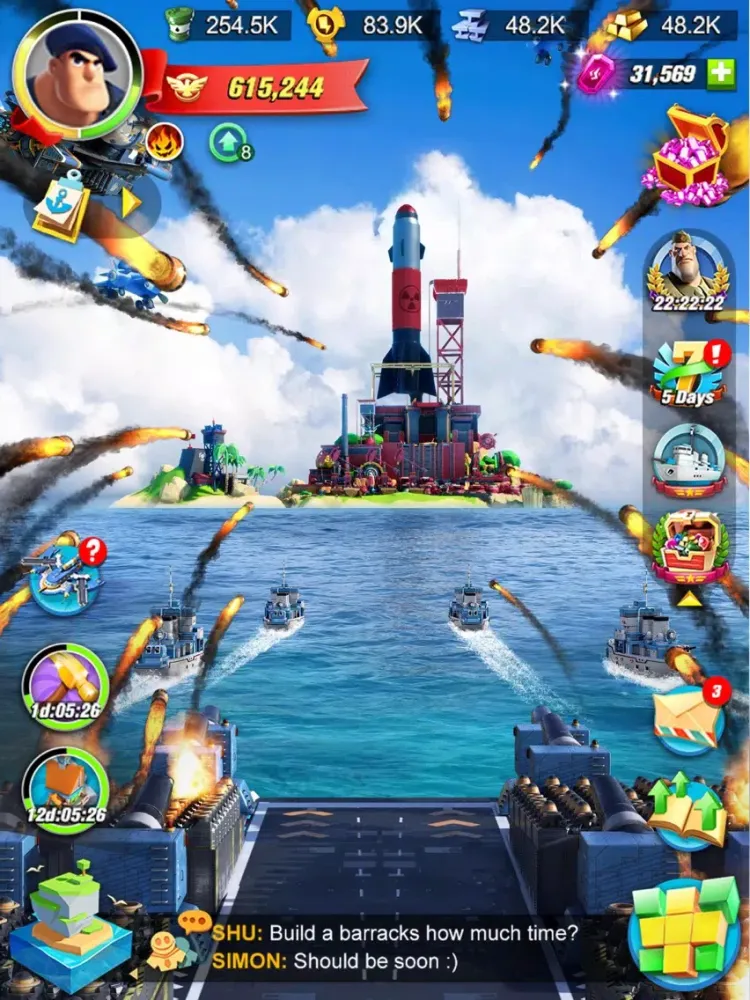 تصاویر Sea Game: Mega Carrier iPad 