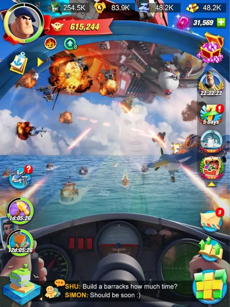 تصاویر Sea Game: Mega Carrier iPad 