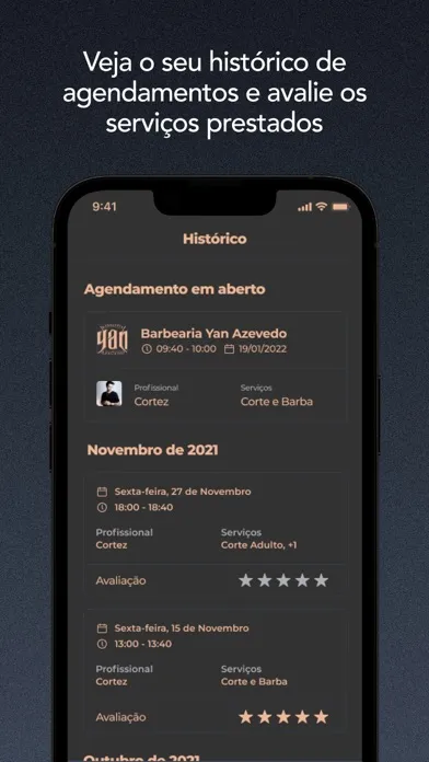 Yan Azevedo Barber Shop Screenshots