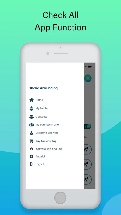 Tap and Tag - Digital Biz Card Screenshots