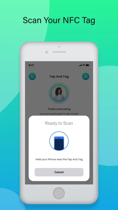 Tap and Tag - Digital Biz Card Screenshots