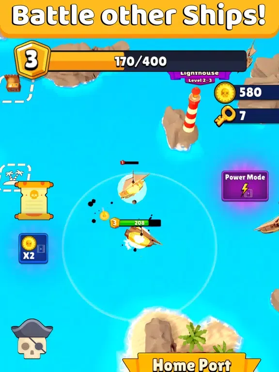 Tangkapan skrin Pirate Freedom iPad 