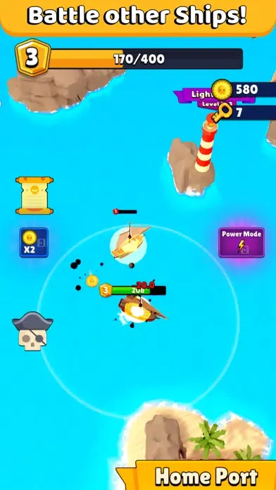 Tangkapan skrin Pirate Freedom
