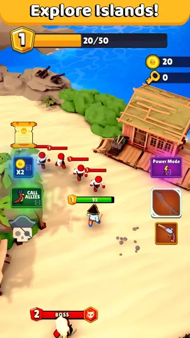 Tangkapan skrin Pirate Freedom