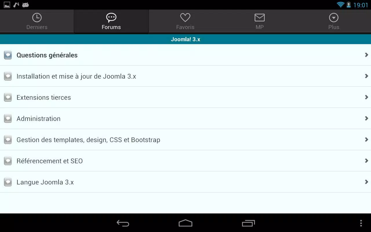 Forum Joomla!FR Screenshots1