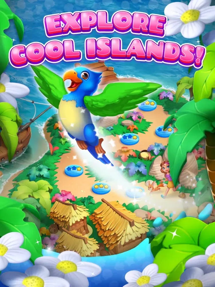 Island Adventure - Bird Blast iPad  স্ক্রিনশট
