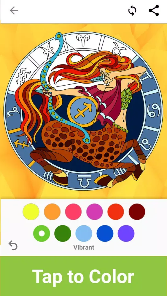 Скриншоты Colorflow Adult Coloring Book