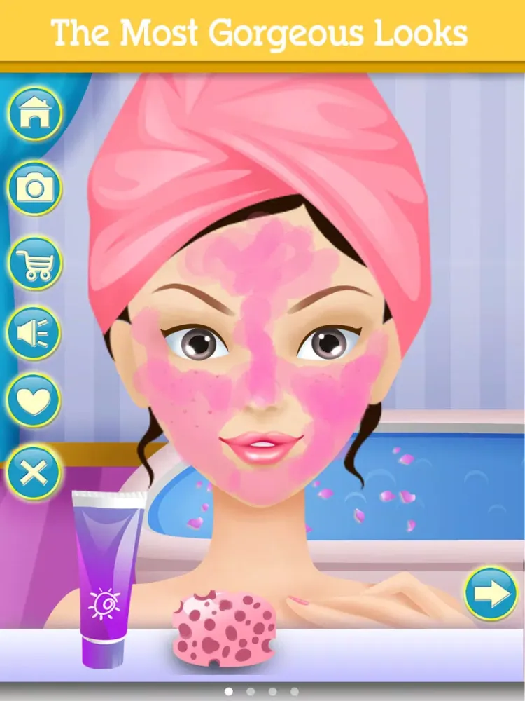Capturas de pantalla de TapMakeover | Princess Makeover Salon iPad 