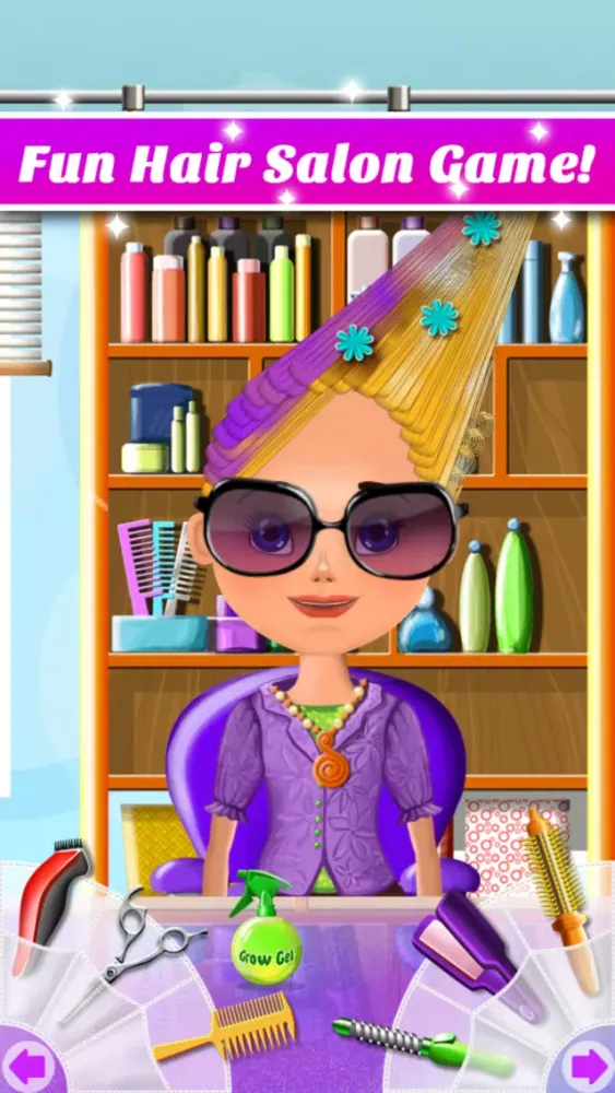 Captures d'écran de Hair Salon Makeover - Cut, Curl, Color, Style Hair