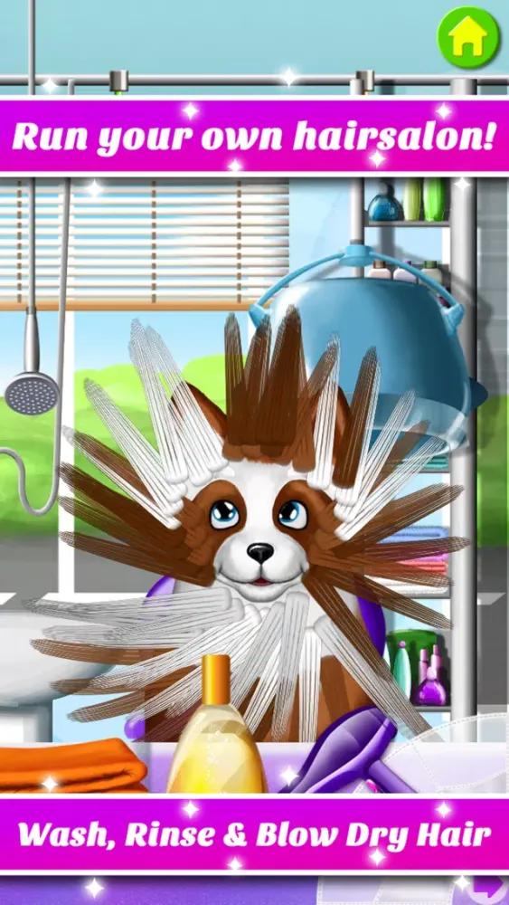 Captures d'écran de Hair Salon Makeover - Cut, Curl, Color, Style Hair