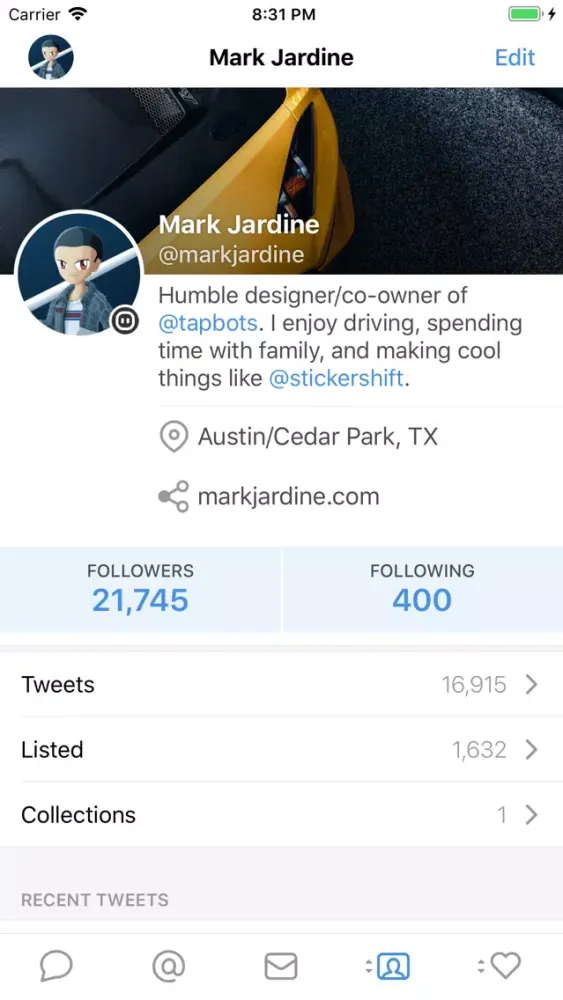 Скриншоты Tweetbot 5 for Twitter