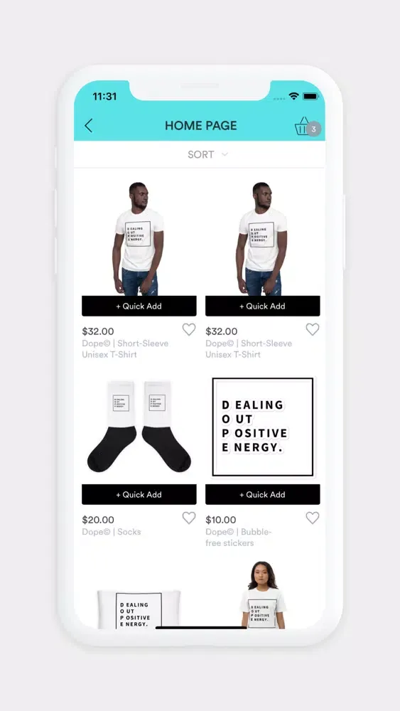 Global | Positive+Store™ سکرین شاٹس