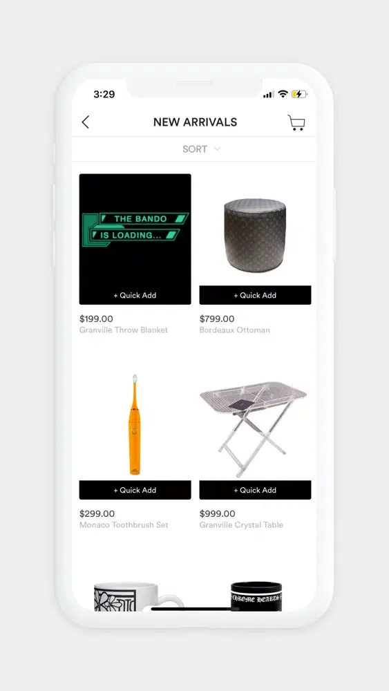BANDO SHOP 스크린샷