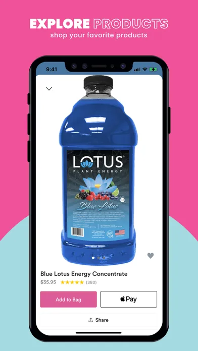 Tangkapan layar Lotus Energy