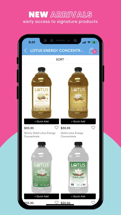 Tangkapan layar Lotus Energy