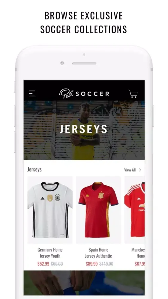 Tangkapan layar Pelé Soccer