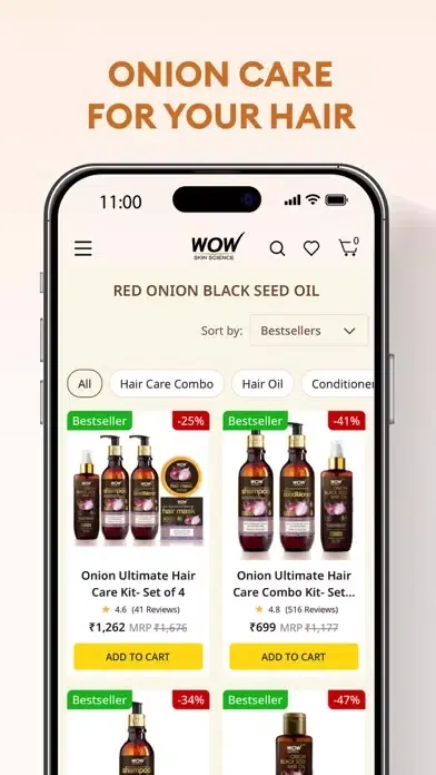 Скриншоты Buywow Online Beauty Shopping