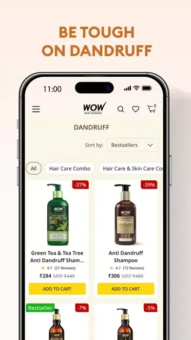 Скриншоты Buywow Online Beauty Shopping