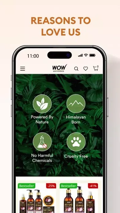 Скриншоты Buywow Online Beauty Shopping
