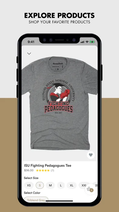 Homefield Apparel Screenshots