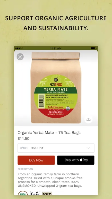 ภาพหน้าจอของ Yerba Mate