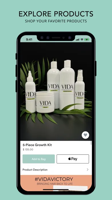 Vida Hair Growth Ekran Görüntüleri