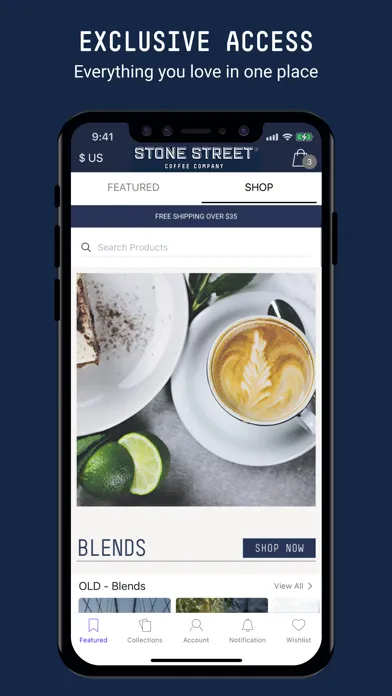 Tangkapan layar Stone Street Coffee
