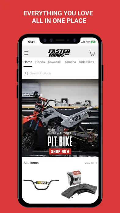 Tangkapan layar Faster-Minis