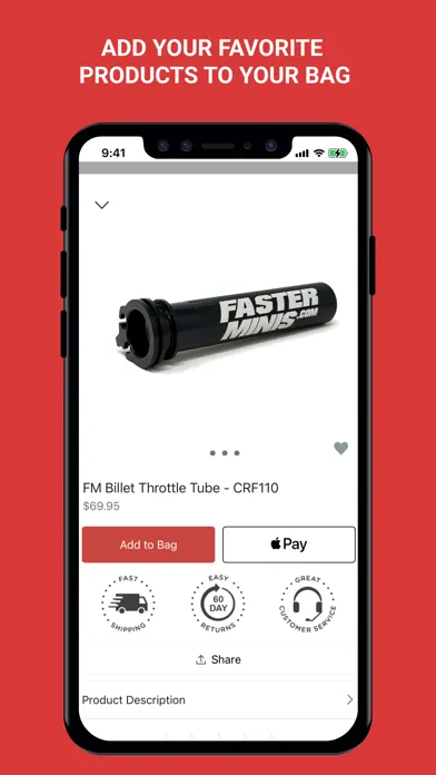 Tangkapan layar Faster-Minis