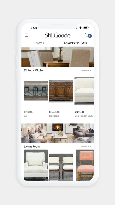 Zrzuty ekranu StillGoode Home Consignments