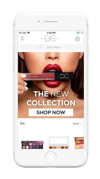 Ảnh chụp màn hình của Dominique Cosmetics
