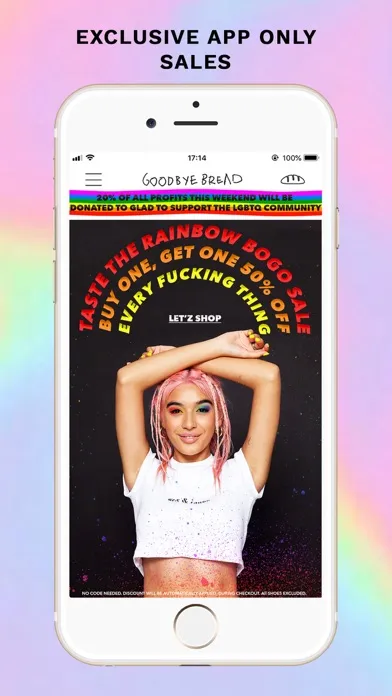 Ảnh chụp màn hình của Goodbye Bread