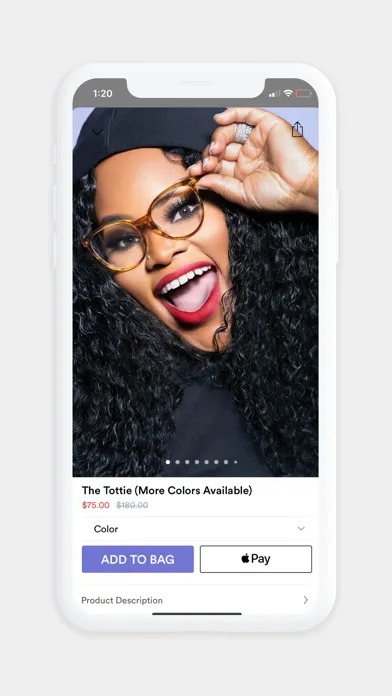 Fritz Eyewear Collection Screenshots